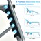 Goplus Outdoor Beach Lounge Chair Folding Chaise Lounge with Pillow Blue\Blue&Green\Black\Grey\Turquoise\Pink\Beige\Light Pink